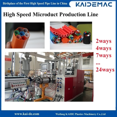 80 m/min 120 m/min Mikrodyktów Wiązki Linia produkcyjna sterowanie PLC