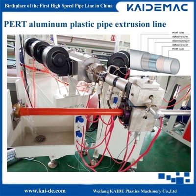 Al-Plastics Overlapped Welding Machine / Pert-Al-Pert Pipe Making Machine Line / Linia maszynowa do produkcji rur