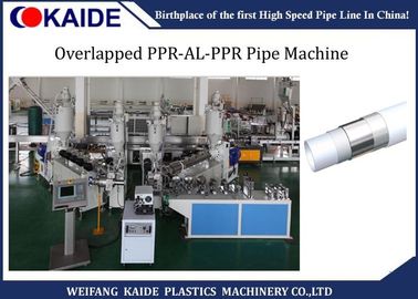 Linia do produkcji rur Ppr Al Ppr 20 mm-63 mm, spawanie na zakładkę Maszyna do produkcji rur PPR AL PPR