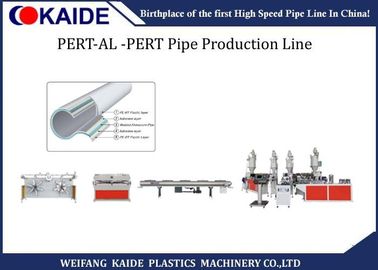 Nakładanie Welding Plastic Pipe Wytłaczanie Machine / PEX AL PEX Linia do produkcji rur