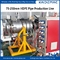 Maszyna do wytłaczania rur wodnych HDPE o dużej pojemności 75 mm -250 mm / maszyna do produkcji rur HDPE